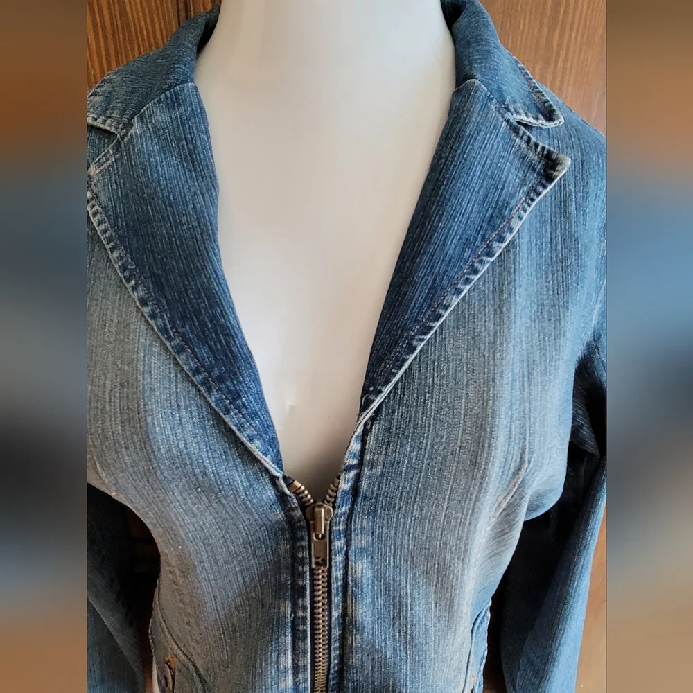 So Jean Blazer Sz L P2P 19 L 16 - Picture 2 of 5